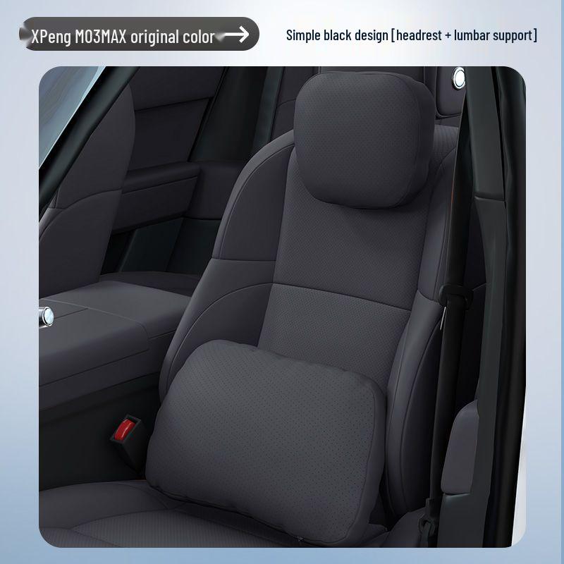 XPeng M03 MAX Essentials: Headrest, Lumbar Support, & Neck Pillow - Key Car Interior Accessories