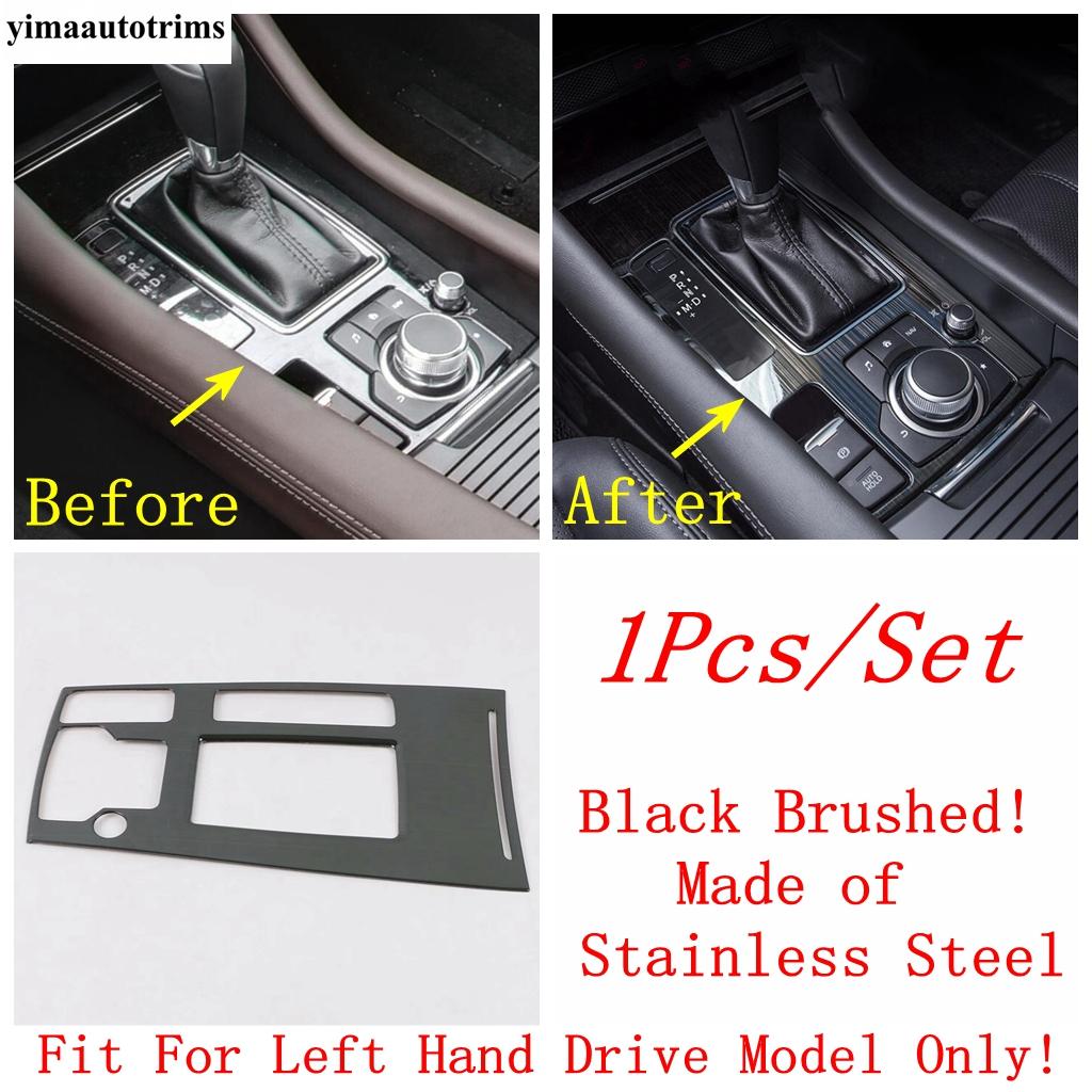 Window Lift Button / Shift Gear Panel / Dashboard Panel Decorative Sequ Cover Trim For Mazda 6  - 2024 Metal Accessories Gear Shift Panel