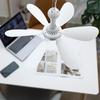 Ceiling Fan Hanging Fans 6 Leaves USB Outdoors Dual-Use Small Indoor for Camping Restaurant Canopy Tent Living Room