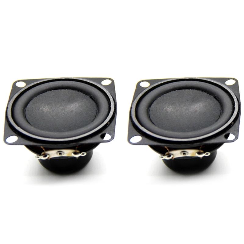 53mm Speaker Unit Compact 2inch 4 Ohm 10W Speaker Replacement Versatile Metal Speaker Component for Portable Devices
