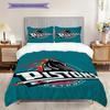 Detroit Pistons Bold Logo Three-piece set(1 * duvet cover + 2 * pillowcase, without core) Bedding set Duvet cover and pillowcase