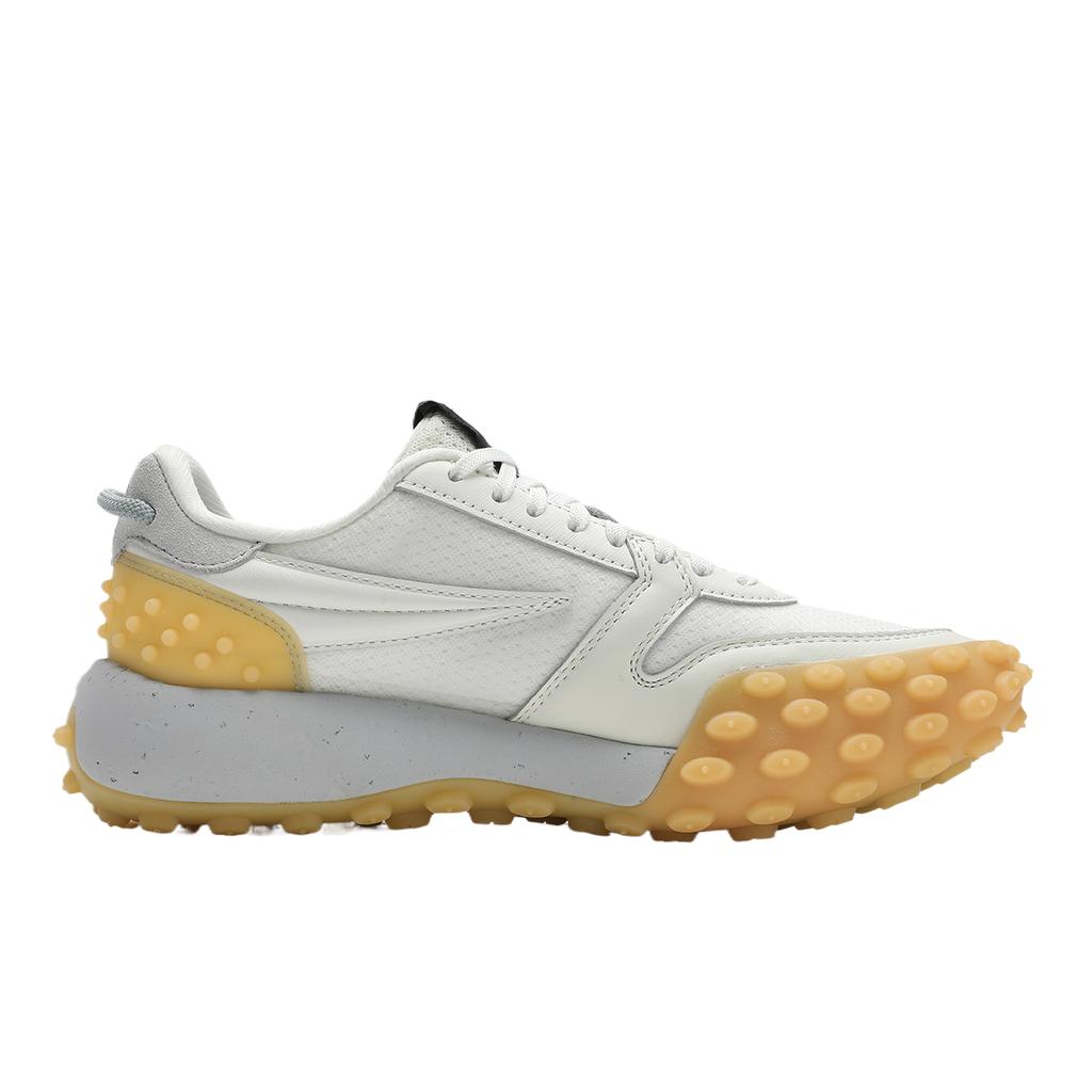 FILA Gara Minimalist Comfortable Classic Fashion Low-Top Training Shoes Women sneaker White Gold Yellow F12W533123F-SG