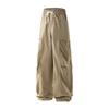 Mens Casual Wide Leg Pants With Drawstring For Streetwear Youth Fashion