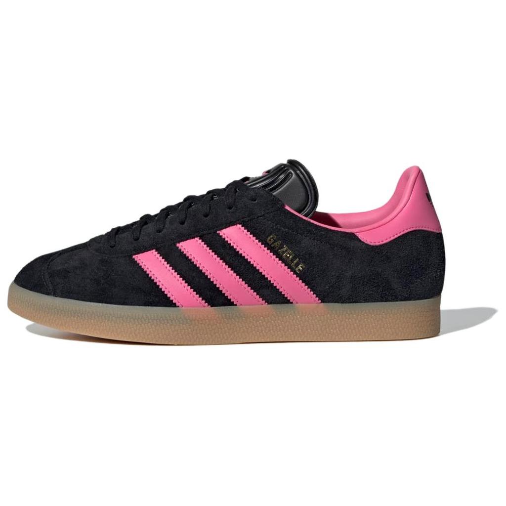 Adidas Originals Gazelle Comfortable Lightweight Low-Top Sneakers Unisex Sneakers Black Pink JH5667