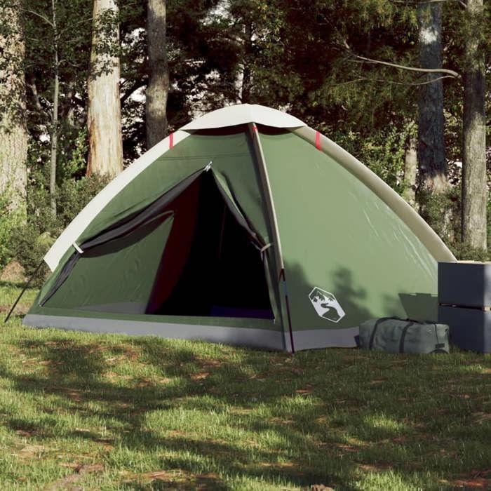 VidaXL 4 Person Dome Camping Tent Green Waterproof, Tent, Camping Shelter, Garden Shelter, Garden Tent, Shelter 94762