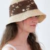 OVLA BROWN FLAKE PAPER BUCKET HAT HA052
