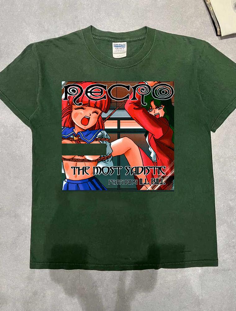 Collection Necro Band Album Band Gift For Fan Full Size T-shirt TA81 Unisex T-Shirt L