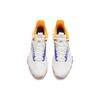 new Anta Bastard Lightweight Wear resistant And Non slip Low Top Basketball Shoes White Orange Purple