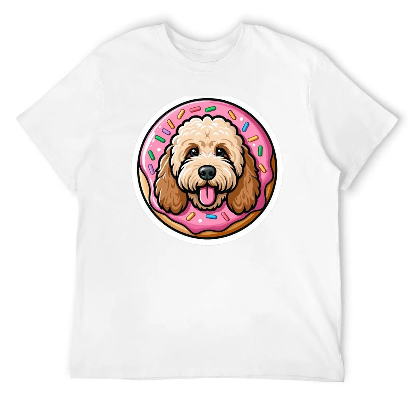 Футболка Cockapoo Cockerpoo Cute Dog Kawaii Puppy Doodle Cavapoo, быстросохнущая, симпатичная одежда, компрессионная рубашка для мужчин S белый