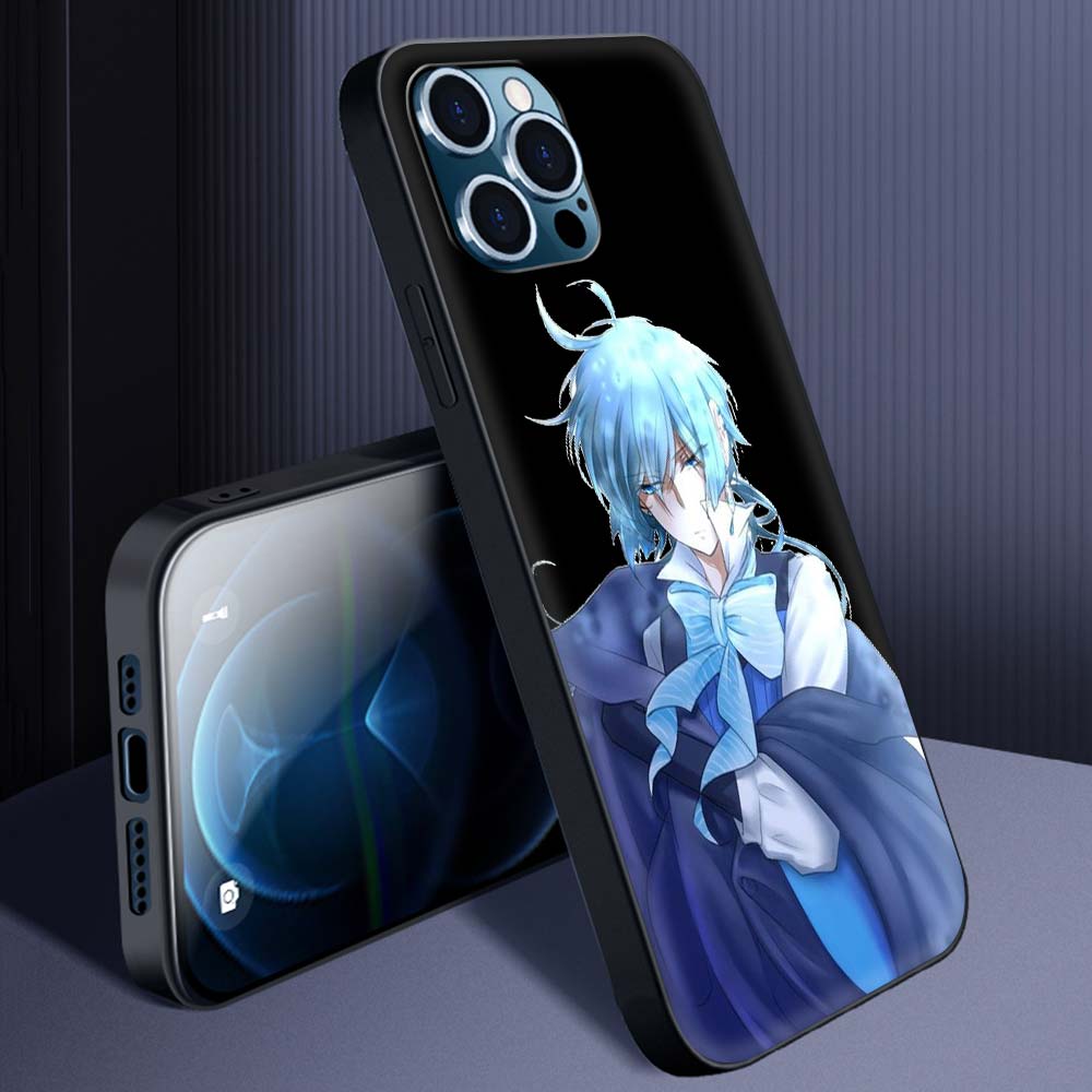 Anime The Case Study of Vanitas Luxus Handyhülle Für iPhone 13 14 11 12 Pro Max 7 8 Plus SE X XR XS Max Weiche Hülle Schwarze Hülle