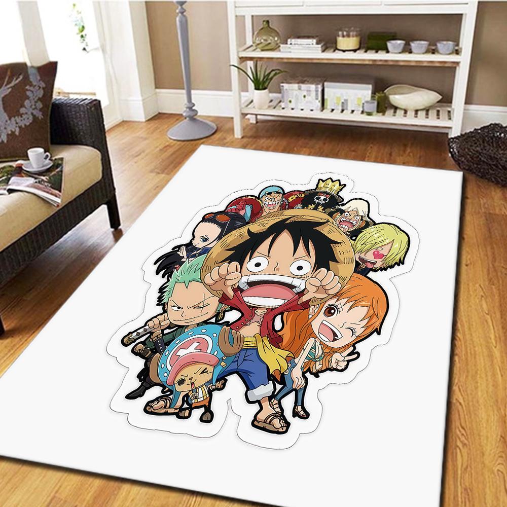 ONE PIECE Monkey D. Luffy Living Room Carpet, Bedroom Decor, Home Cool Movie Mat Play Floor Mat -HE112