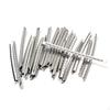 24 Pieces Guitar Fret Wire Radiused Fretwire Pre-Shaped for Luthiers, Guitarists