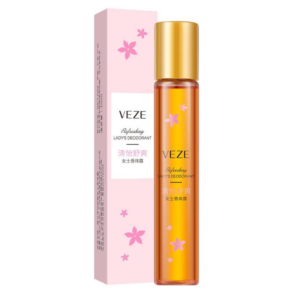 10ML Refreshing Women's Body Lotion, Refreshing and Elegant Fragrance, Long-lasting Fragrance, Small and Portable, Ball-shaped Perfume Liquid