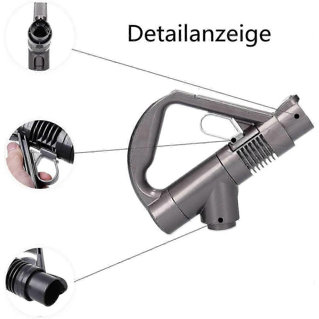 Poigne De Remplacement Pour Aspirateur Dyson DC19 DC23 DC26 DC29 DC32 DC36 DC37 (gris/titane)