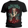 Five Finger Death Punch FFDP Lady Muerta Official Tee T-Shirt Mens Unisex (Small) Black
