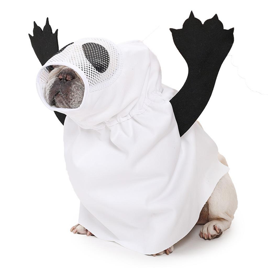 Cat Costume Halloween Costume Dog Theme Party Ghost Outfit Roleplaying Clothes for Cat Dog Photo Suit Pet Party Costume