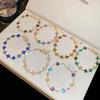 Rhinestone Clover Flower Bracelet: Elegant Retro Design with a Light, Luxurious Touch