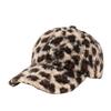 Polyester Animal Print Baseball Cap with Thick Soft Lining, Firm Bill and Rear Adjustment for Adult Unisex Cold Weather Wear