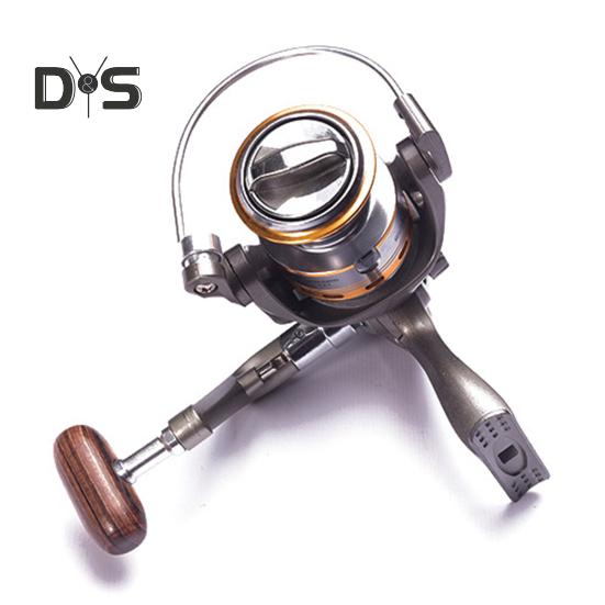 Angelrolle Kipphebel Klappbar Hochleistungs-Universal-Angel-Spinnrolle Power-Griffgriff Ersatzteile Angelzubehör