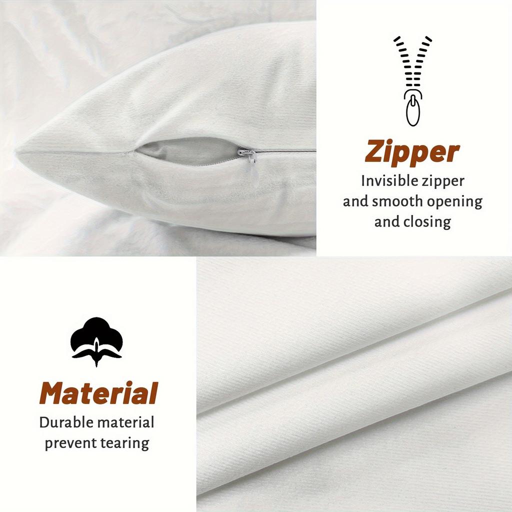 Set Federe Minimaliste Astratte, Design a Linee Geometriche, Copricuscino in Poliestere per Divano Soggiorno, Ideale per Arredamento Casa