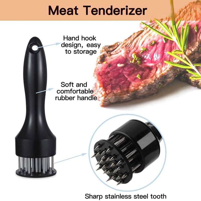 Stainless Steel Meat Tenderizer Steak Pork Chop Meat Hammer