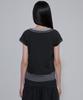 Peulleeoeob 3-Layered Henley T-Shirt (Fl-151_Black)
