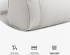 Car Driver Lumbar Support Cushion for Waist Protection