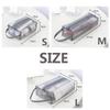 3PCS Mesh storage bags Portable travel makeup bag Toiletries organizer Lotion storage bag Small zipper bag for portable use