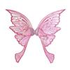 Funkelnde Feenflügel Leichter Verkleidungsflügel Fantasy Schmetterlingskostümflügel für Damen Mädchen