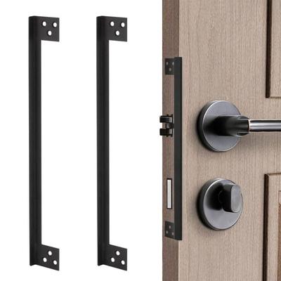Universelle L-förmige Türschloss-Schutzplatte Rostfreier Edelstahl Auswärtswinkel-Abdeckung Korrosionsbeständig Reversibel