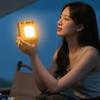 Hand Crank Tent Light Rechargeable Mini Flashlight with Stand Camping Lamp for Outdoor Emergency Lamp