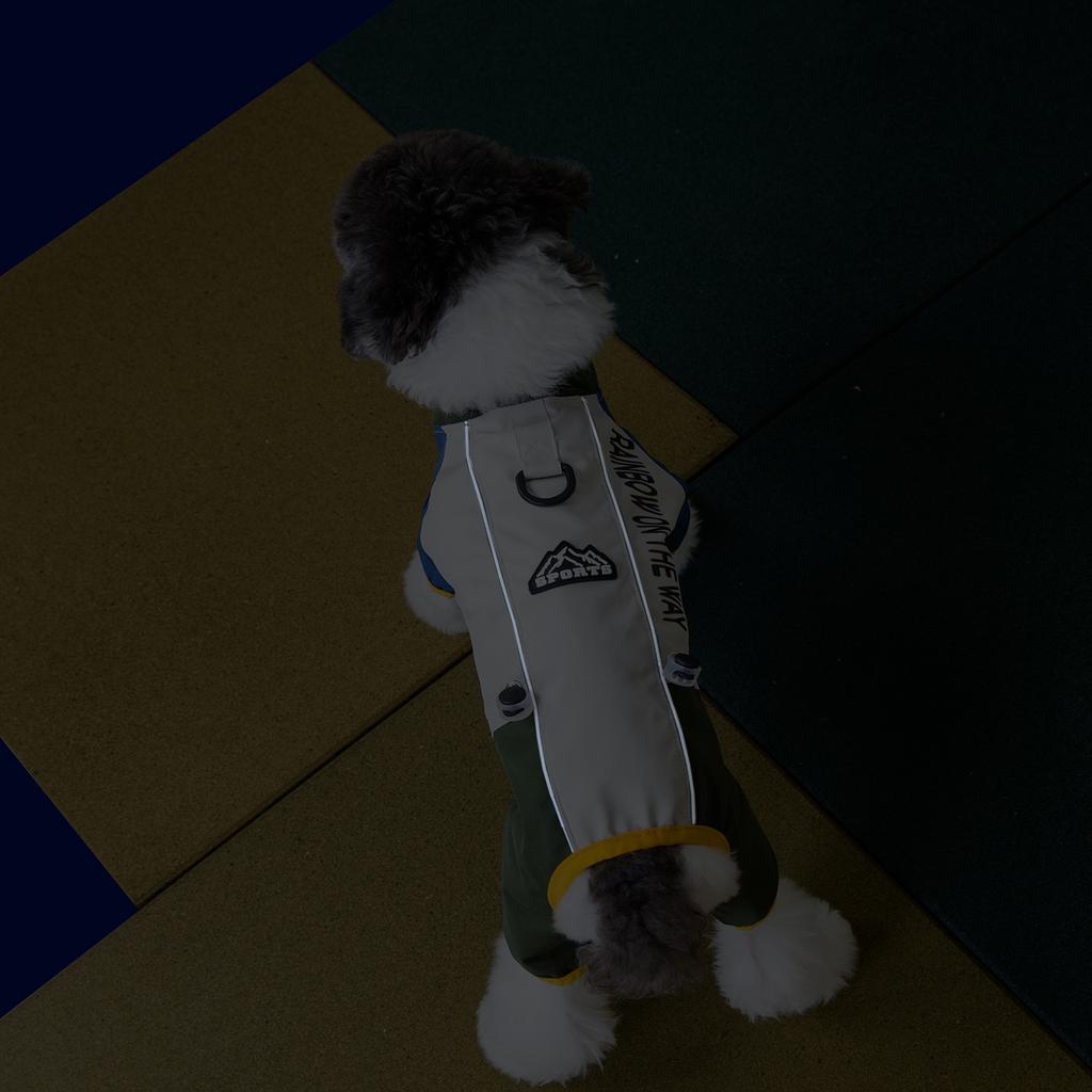 Winter Outdoor Reflective Four-Legged Dog Jacket Pet Cold Weather Apparel for Small Medium Dogs Cats Clothing