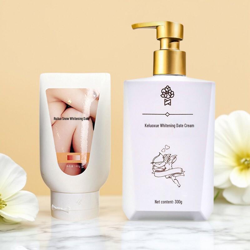 Keluoxue Instant Whitening Cream for Face, Body, Neck & Legs - Perfect for Brides, Students & Social Media Influencers.