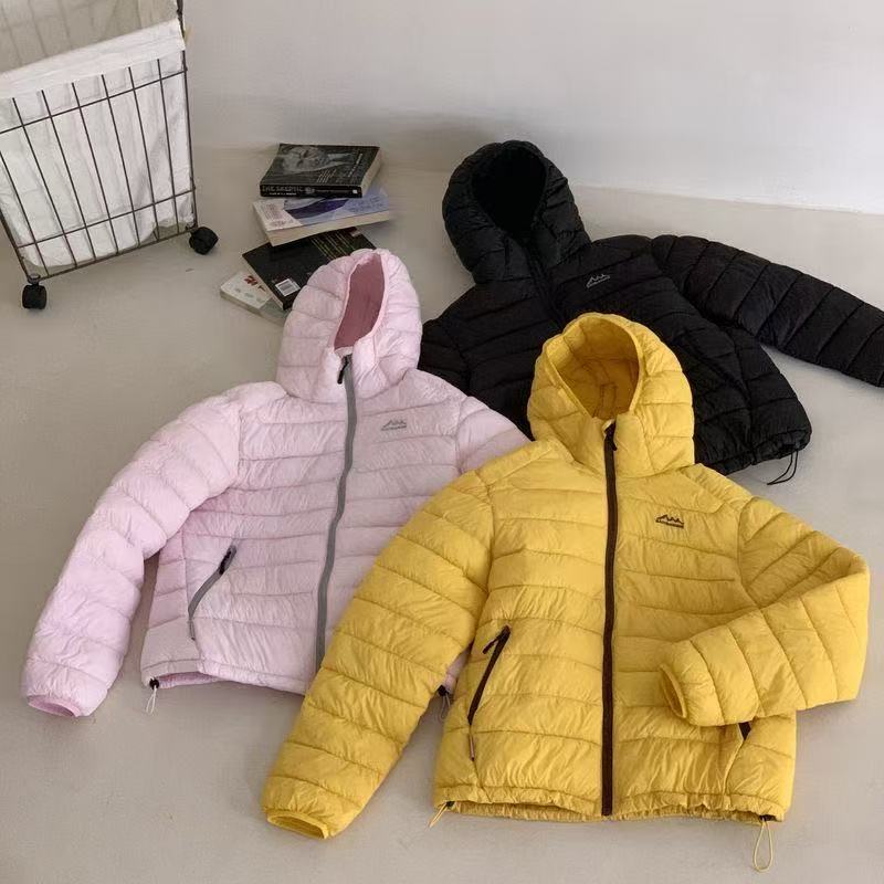 Fashion Loose Warm Down Cotton Jacket Women Winter Lightweight Hooded Korean Style Coat