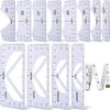 A60Z26 Stück T-Shirt Lineal-Führungssatz, T-Shirt Lineal-Werkzeug, DIY-Drucklineale für Heißpresse T-Shirt Mittiges Designmay