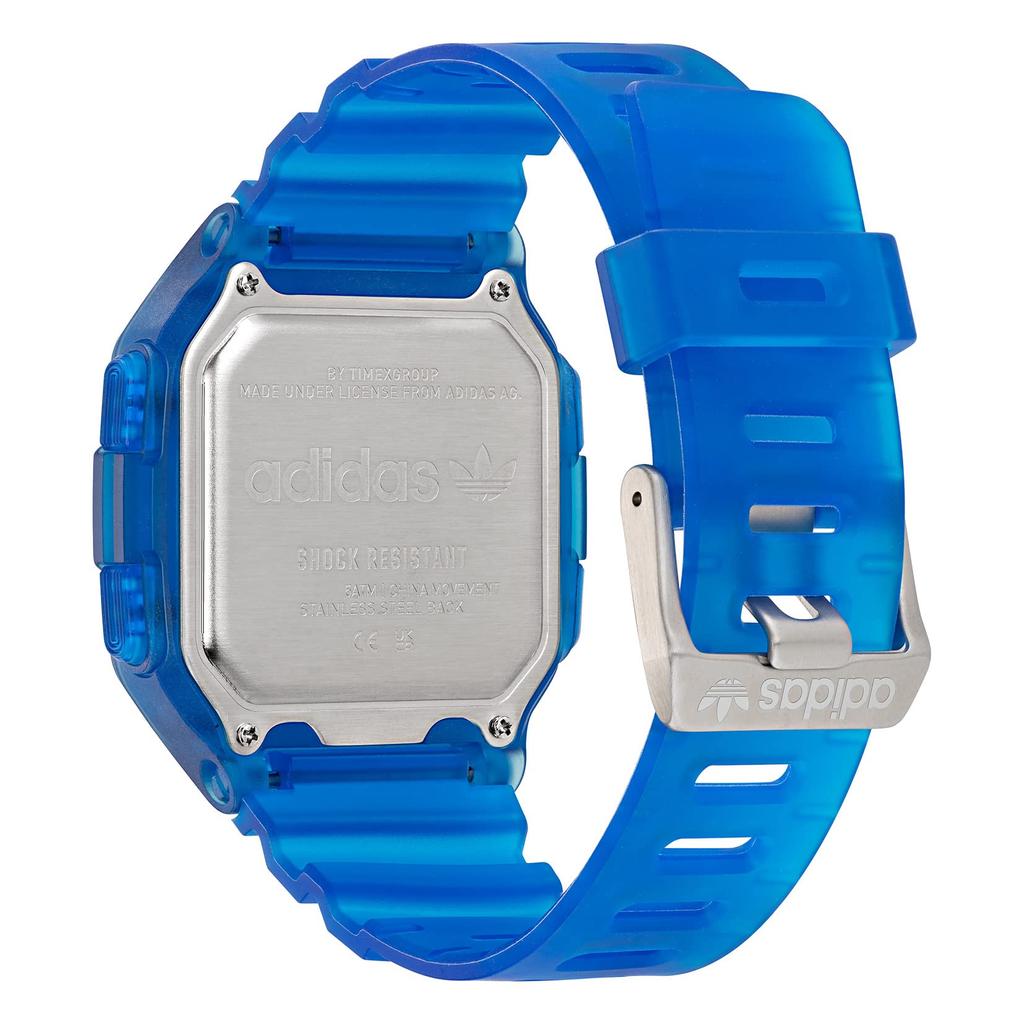 Original Watch DIGITALONEGMT AOST22047 Blue [Adidas Swatch] [Item]