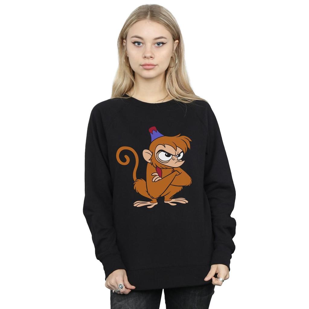 Disney Womens/Ladies Aladdin Angry Abu Sweatshirt