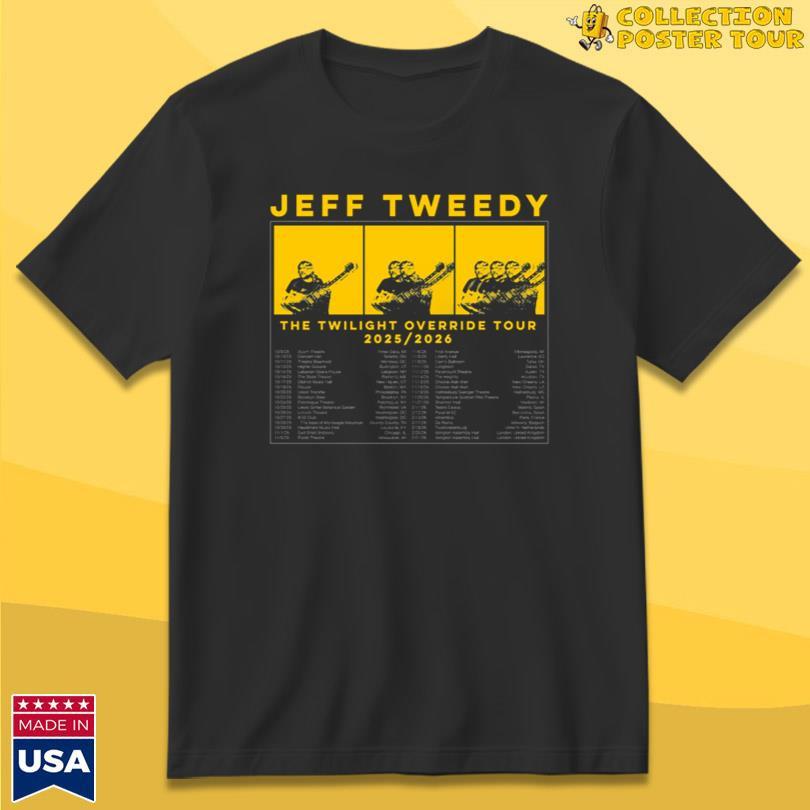 New Jeff Tweedy Keeps Twilight Override Tour Full Size S to 5XL T-shirt TA59 Unisex T-Shirt S