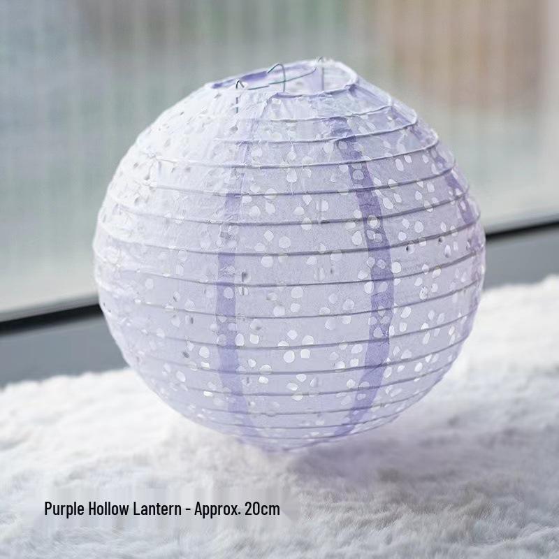 Luminous Honeycomb Ball & Paper Lantern Wedding Room Decor