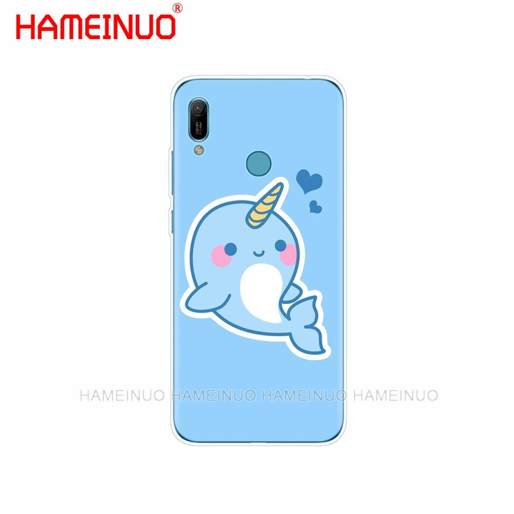 Husa din silicon pentru huawei Y5 Y6 Y7 Y9 PRO PRIME 2019 honor 8s 8a 20 LITE PRO 10i view 20 V20 Unicorn Rainbow Jetpack