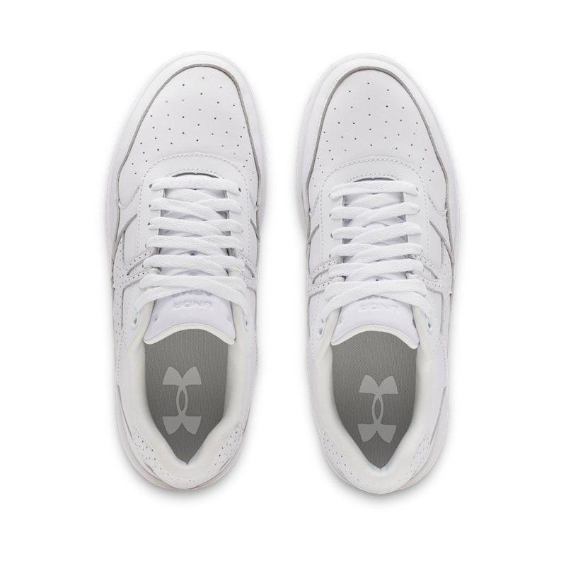 Under Armour UA Court 96 Durable Grip Sports Support Low-Top Lifestyle Shoes Men Sneaker White 6011309-100