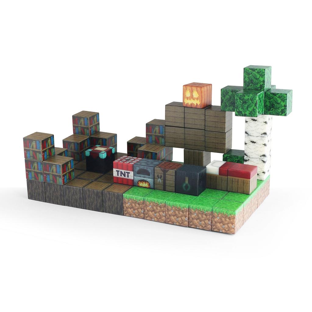 Pixel World Magnetic Building Block Assembly Toy Decompression Children'S Educational Toys 25Mm Size