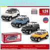 Simulation Alloy Toyota Offroad Vehicle Model Toy With Sound And Function Light