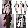 Deluxe Polyester Medieval Knight Long Sleeve Outfit Cosplay Costume