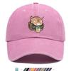 Pc Unisex Orange Cat Print Trucker Hat  QuickDry Breathable Baseball Cap with Buckle Closure Lightweight Suitable for Outdoo