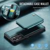 JEEHOOD J05 For Samsung Galaxy A14 4G/5G Case Leather Mobile Cover with Detachable Magnetic Card Bag
