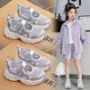 Girls Sandals Spring and Summer New Children's Shoes Soft Sole Fashion Sneakers Girls Casual Net Shoes Breathable