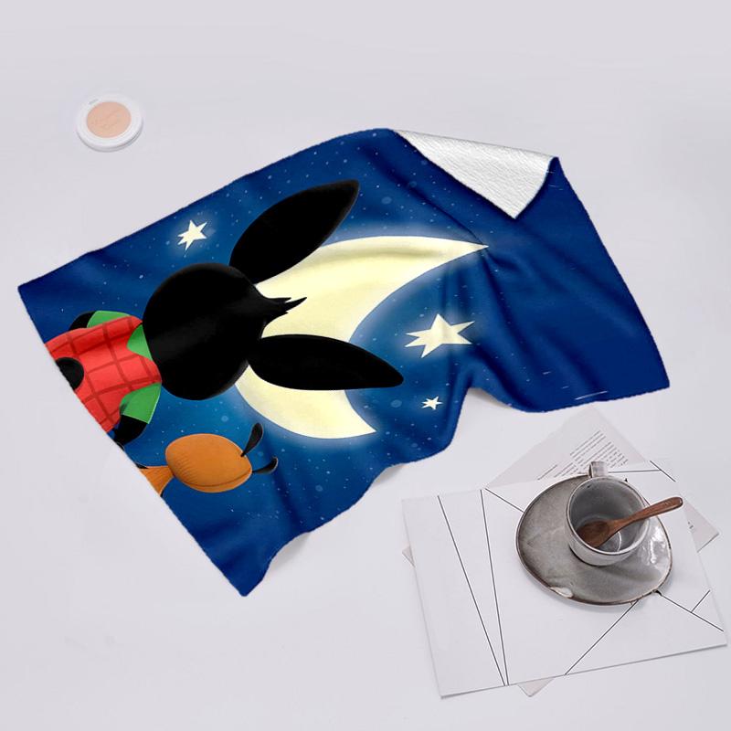 Proof Beach Towel with Bing Pattern - Soft,absorbent,quick-drying,machine Washable - Perfect for Swimming,camping,bathing