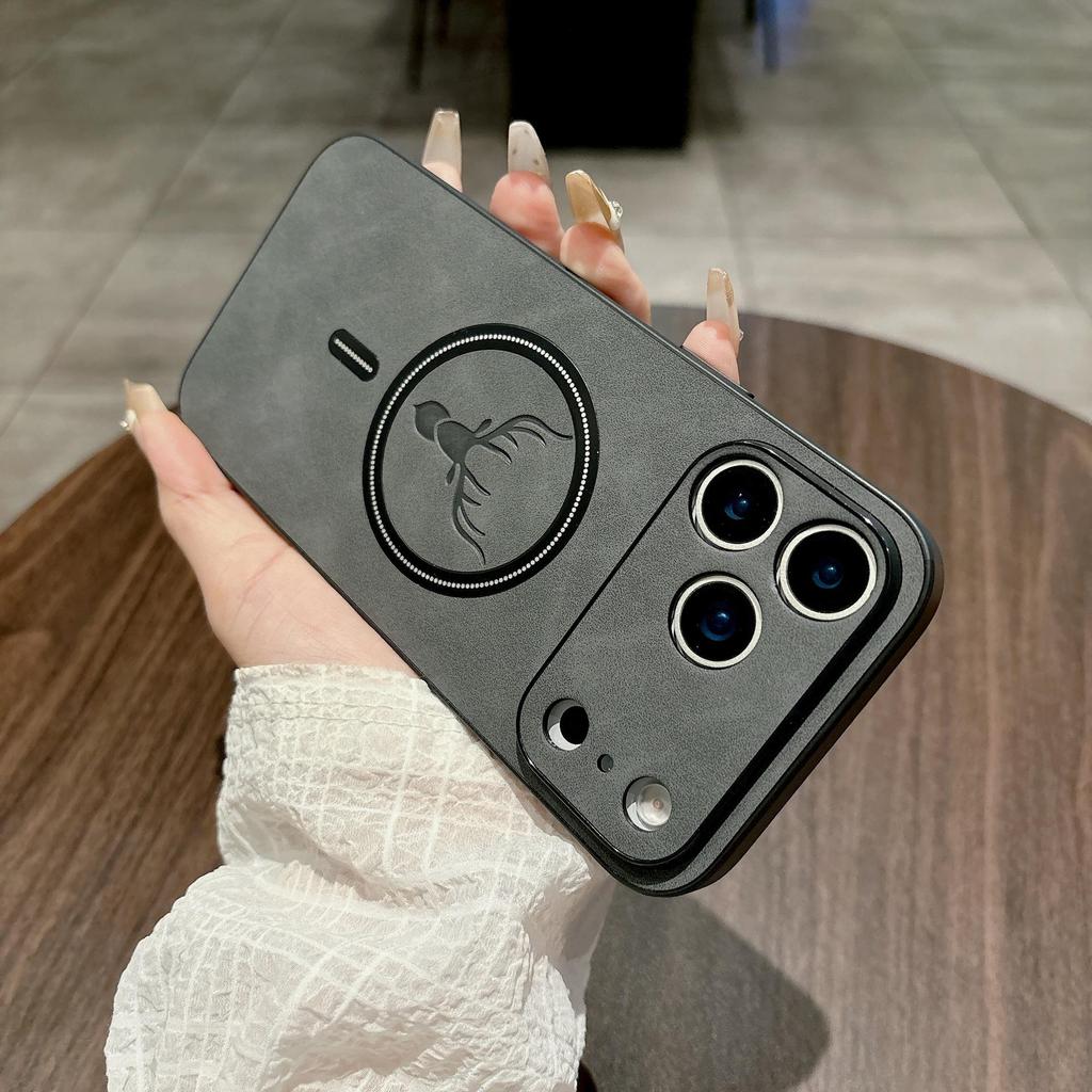 Lux Suede Case for Apple 16 Pro Max & 17 Pro - Elk Magnetic Protection