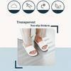 1/3 Pack Stair Steps Anti-slip Rubber Bathroom Bathtub Transparent Non-slip Stickers with Bathroom Shower Anti-slip Strip